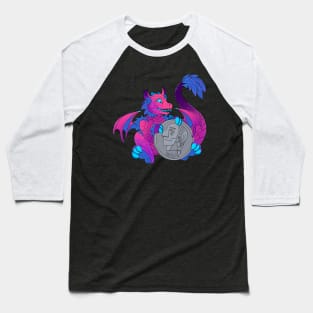 Bi Pride Pocket Dragon Baseball T-Shirt